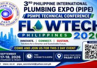 FlowTech Philippines 2026 and 3rd PIPE Set to Bring Plumbing Industry Together